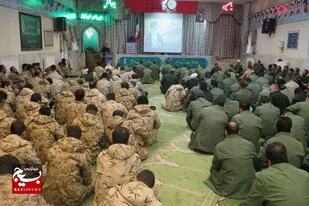 برگزاری ویژه برنامه بزرگداشت سالروز حماسه نهم دی در تیپ انصار الحسین (ع) همدان