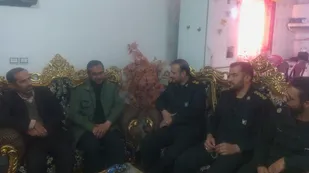 جلسه تعاملی فرماندهان نواحی شاهرود و دامغان در روستای حسینان+ تصاویر