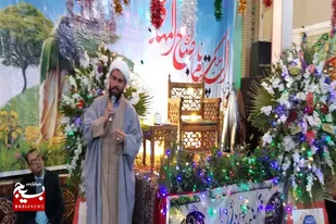 برگزاری جشن نیمه شعبان در مسجد علی ابن ابیطالب (ع) بهار