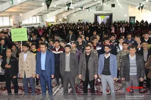 اجتماع با شکوه بسیجیان در اردل
