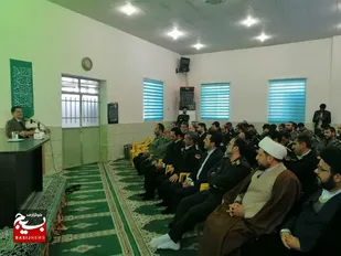 نشست مردم نماینده مجلس با کارکنان سپاه و فراجا شهرستان میامی