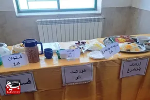 اولین جشنواره غذاهای بومی محلی در روستای خالق ورودی برگزار شد
