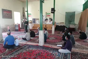 سرکشی فرمانده سپاه قهاوند از پايگاه&zwnj;های حوزه امام حسين (ع)