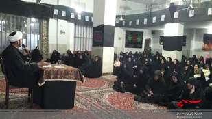 نشست بصیرتی سیاسی بسیجیان مروست برگزار شد