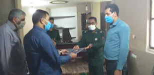 فرمانده جدید پایگاه مقاومت بسیج صاحب الزمان اصناف منصوب شد