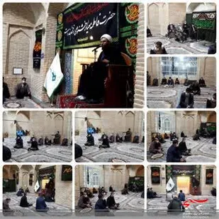 مراسم سوگواری شهادت ام ابیها