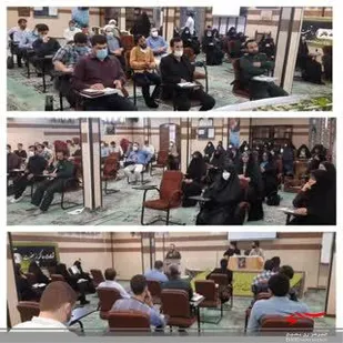 نشست شورای جهادی ناحیه امام رضا (ع)