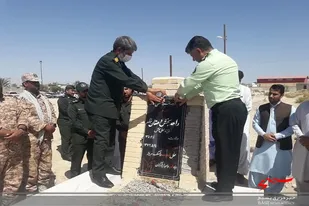 غبار روبی مزار شهید واحد بخش دهقانخلد