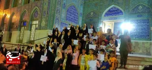 برپایی ایستگاه ویژه کودکان در امامزاده محمدبن زید گتوند