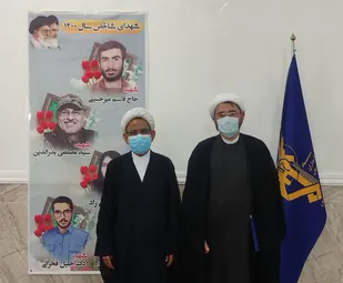 معارفه مسئول دفتر نمایندگی ولی فقیه در سپاه شهرستان دیّر