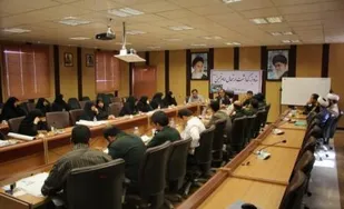جلسه هماهنگی ستاد ارتحال امام خمینی(ره)ناحیه شهید محلاتی برگزارشد