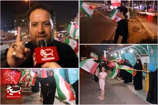 کوی جواهری شرق اهواز مظهر بصیرت و غیرت ایرانی شد