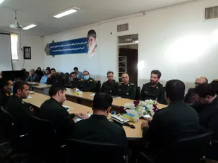 حضور فرماندار یزد در جمع پاسداران ناحیه مقاومت بسیج شهید الله دادی یزد