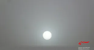توده گرد و خاک خارجی در راه خوزستان