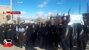 تجدید بیعت مردم فیروزه با شهید گمنام
