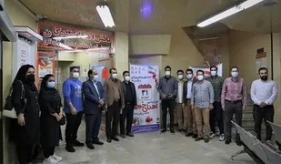 حضور ورزشکاران کردستانی در طرح اهدای خون