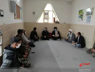 سرکشی فرمانده سپاه مانه وسملقان از حوزه مقاومت عمار شهر پیش قلعه