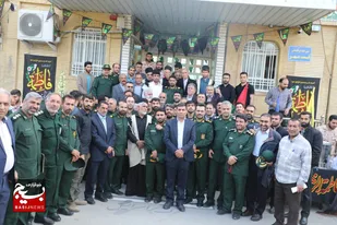 کلیپ بدرقه سردار نعمت اله باقری جانشین سابق سپاه حضرت ولی عصر (عج) خوزستان
