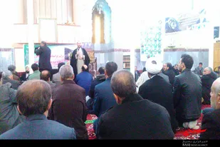 مراسم گرامیداشت ۲۷ شهید پاسدار حادثه تروریستی زاهدان در کبودراهنگ برگزار شد