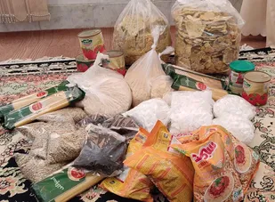 &rlm;تداوم کمک&zwnj;های مومنانه حوزه مهدیه ناحیه شهید محمد منتظر قائم