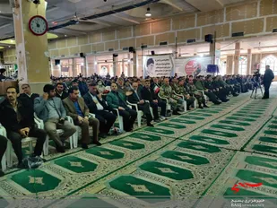 حضور مردم و نیروهای نظامی و بسیج جریان فتنه را ناکام کرد