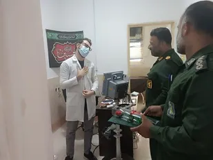 تجلیل از پزشکان بیمارستان امام سجاد علیه السلام شهرستان بندرسیریک