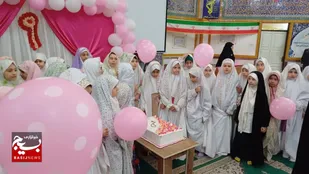 جشن تکلیف ۶۰ دختر نوجوان گیلان برگزارشد