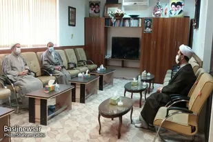 دیدار مسئول نمایندگی ولی فقیه در سپاه انصار الحسین (ع) با امام جمعه ملایر