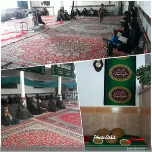 نشست بصیرتی بسیجیان پایگاه کوث روستای مقصود آباد در دهه صفر