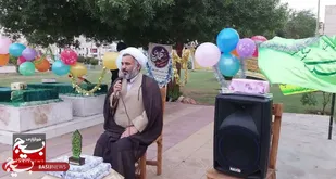 جشن میلاد امام رضا (ع) به میزبانی شهدا گمنام
