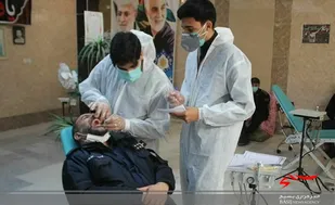 رزمایش جهادی و سلامت شهید سلیمانی در زندان مرکزی اراک