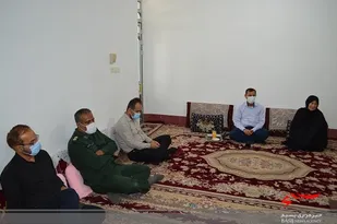 دیدار باخانواده شهید روحانی خضرشورکی