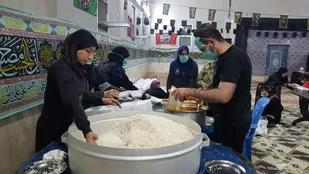 توزیع ۳ هزار پرس غذای گرم در بین خانواده های جنگ زده و مستضعف سوریه