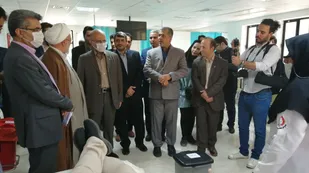 ساختمان جدید پایگاه انتقال خون شاهرود افتتاح شد + تصاویر