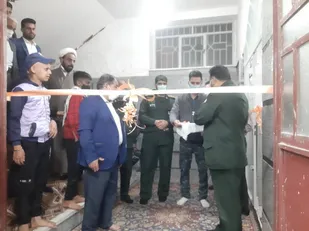 افتتاح پایگاه مقاومت بسیج یاوران ولایت حوزه مقاومت بسیج روح الله