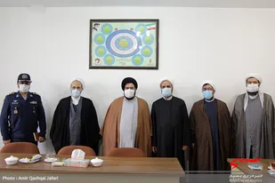 دیدار  مسئول نمایندگی، ولی فقیه در بسیج با مسئول اداره عقیدتی سیاسی نیروی هوایی ارتش