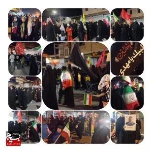 حضور مقتدرانه بانوان ولایتمدار گتوند در حماسه مبعوث؛ تجدید بیعت با رهبری در شب&zwnj;های خشم انقلابی