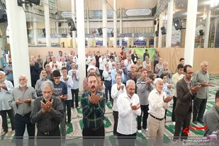 نماز باشکوه عید قربان در سرخه اقامه شد