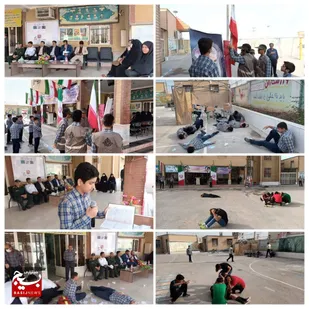 آغاز هفته پدافند غیر عامل در مدارس بهبهان