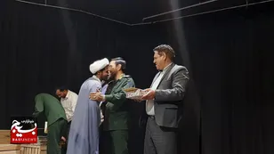 مراسم تجلیل از فرماندهان واحدهای بسیج دانش آموزی قوچان