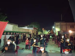 مراسم سوگواری در محله های اشکفتک