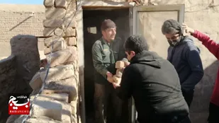 گروه جهادی امام رضا(ع) در خدمت اهالی محروم روستاهای استان قم