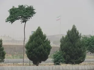 کاهش دید افقی در شهرستان زرندیه