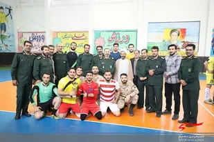 مسابقات فوتسال جام رمضان ویژه کارکنان وظیفه سپاه کربلا برگزار شد