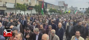 حضور پرشور مردم ولایتمدار شهرستان بهشهر در راهپیمایی روز قدس