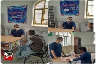 برگزاری ایستگاه مشاوره در محلات کرامت و آسیب پذیر به مناسبت هفته بسیج