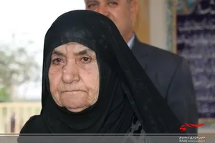 مادر شهیدان محمد و حسن توپال به فرزندان شهیدش پیوست