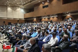 برگزاری همایش بزرگ جانفدایان شهرستان ساوجبلاغ/تاکید بر آموزش و سازماندهی نیروهای مردمی