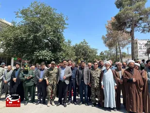 راهپیمایی ضد صهیونیستی در چناران