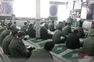 نشست صمیمی فرمانده سپاه انصارالحسین(ع) با کارکنان سپاه کبودراهنگ
